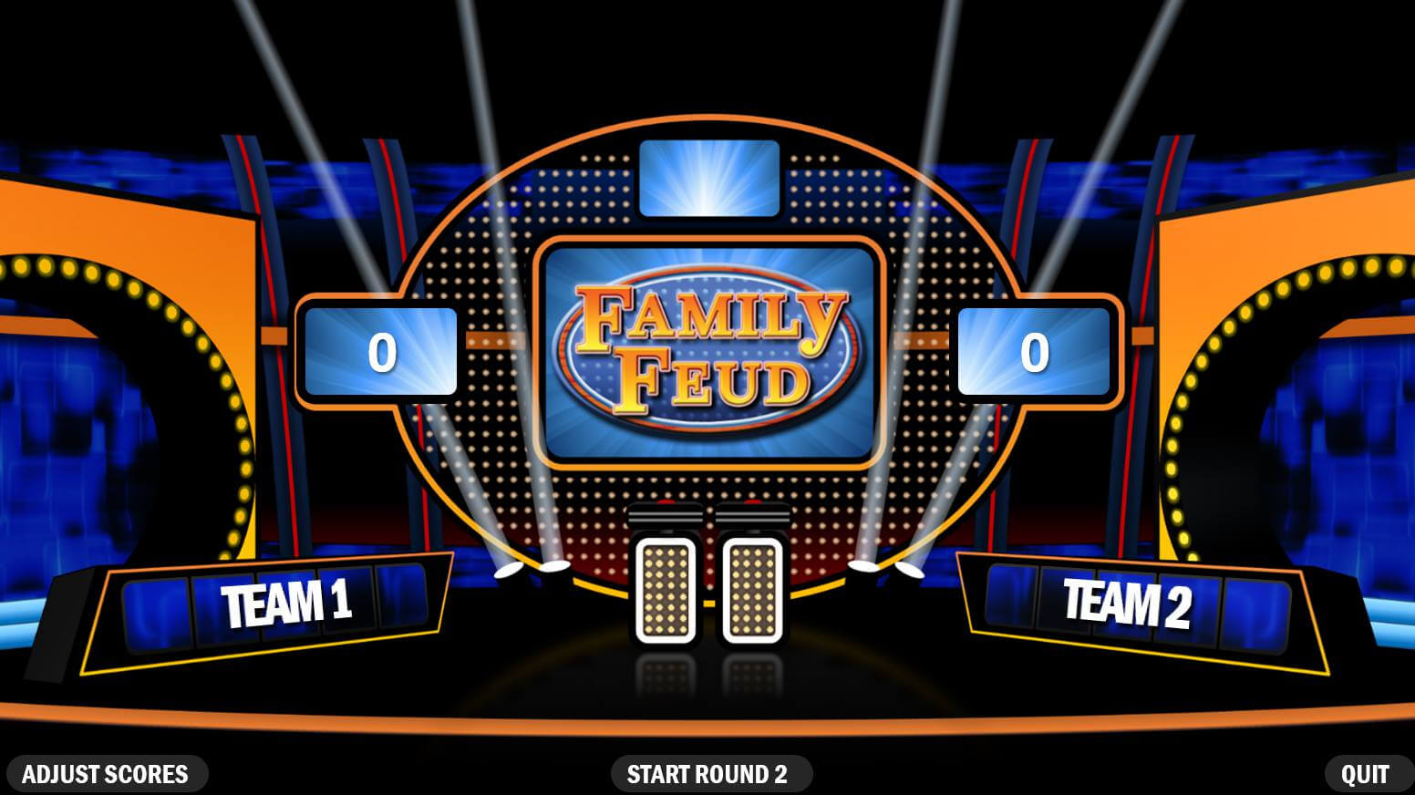 4 Best Free Family Feud Powerpoint Templates With Regard To Family Feud Powerpoint Template Free Download