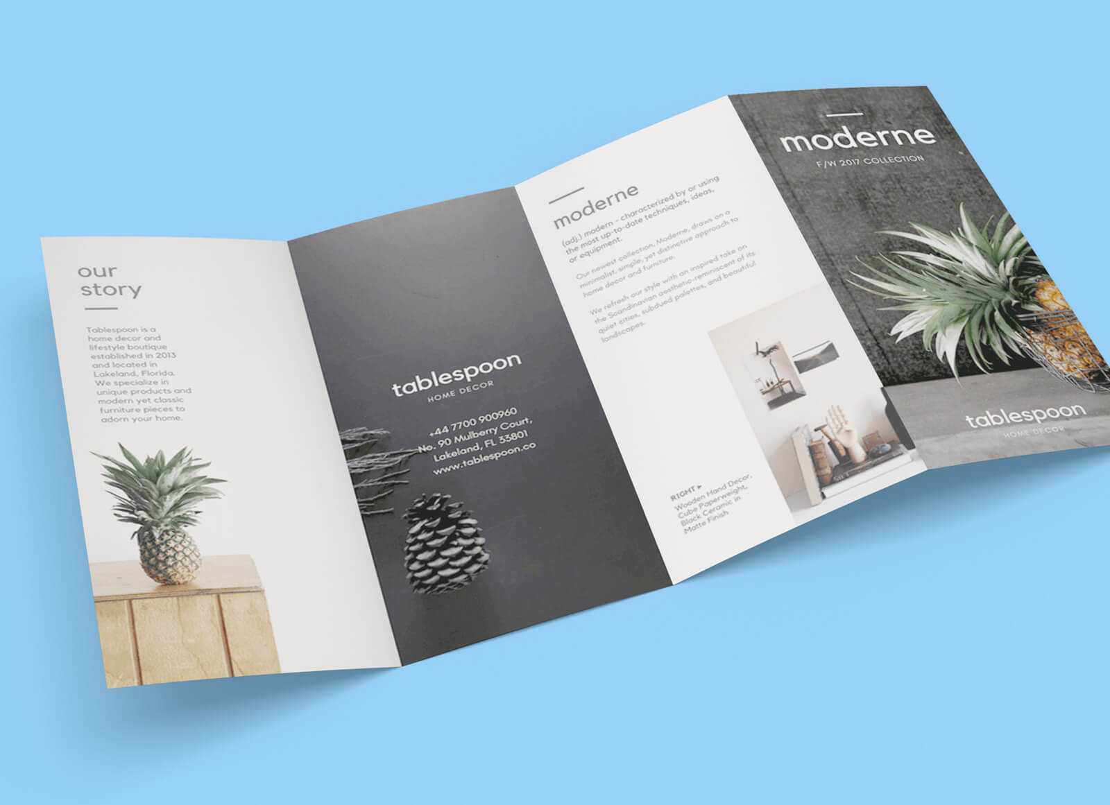 4 Fold Brochure Template – Teplates For Every Day Throughout 4 Fold Brochure Template