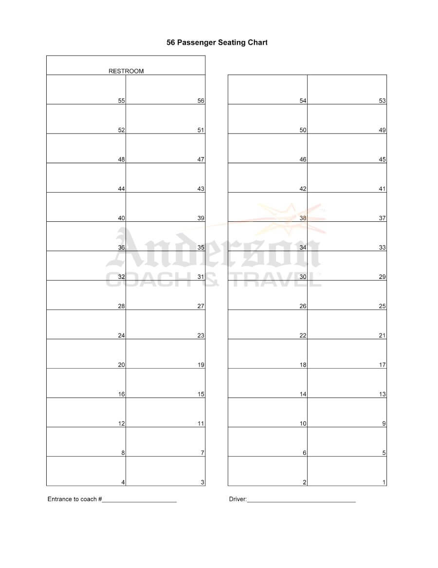 40+ Great Seating Chart Templates (Wedding, Classroom + More) With Regard To Wedding Seating Chart Template Word