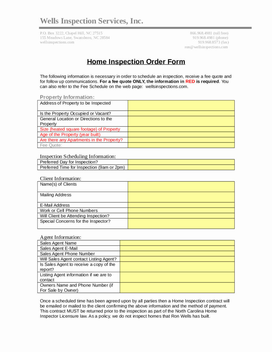 40 Home Inspection Report Template Pdf | Markmeckler With Regard To Home Inspection Report Template Free