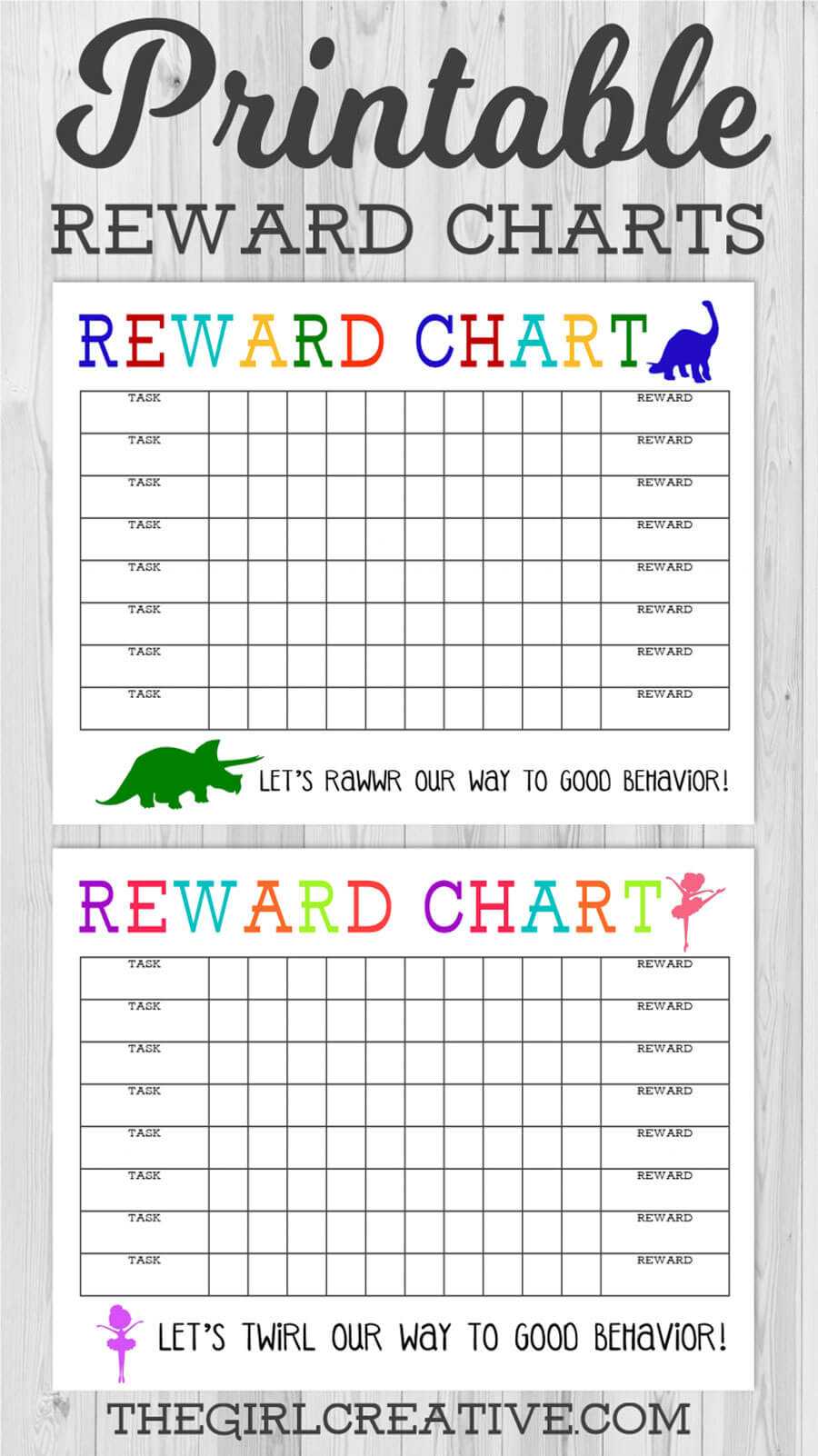 40 Printable Reward Charts For Kids (Pdf, Excel & Word) With Regard To Reward Chart Template Word