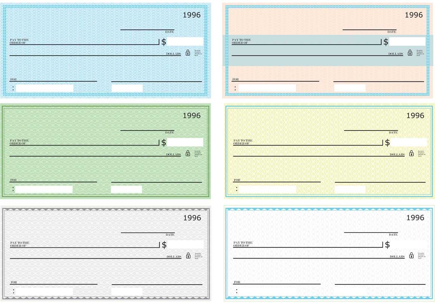 43+ Fake Blank Check Templates Fillable Doc, Psd, Pdf!! Intended For Blank Business Check Template Word