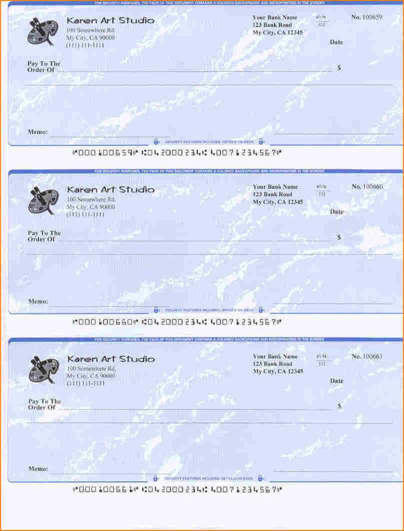 5+ Blank Payroll Check Paper | Secure Paystub | Chicano Art With Regard To Blank Business Check Template Word