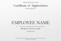 5+ Printable Years Of Service Certificate Templates – Word with regard to Certificate For Years Of Service Template