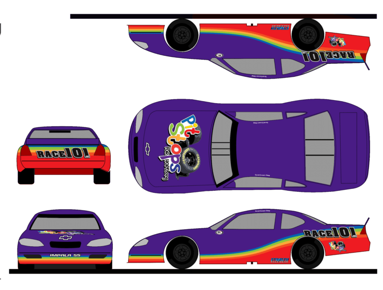 5 Steps To Create A Paint Scheme Mockup The Colors Of The Race