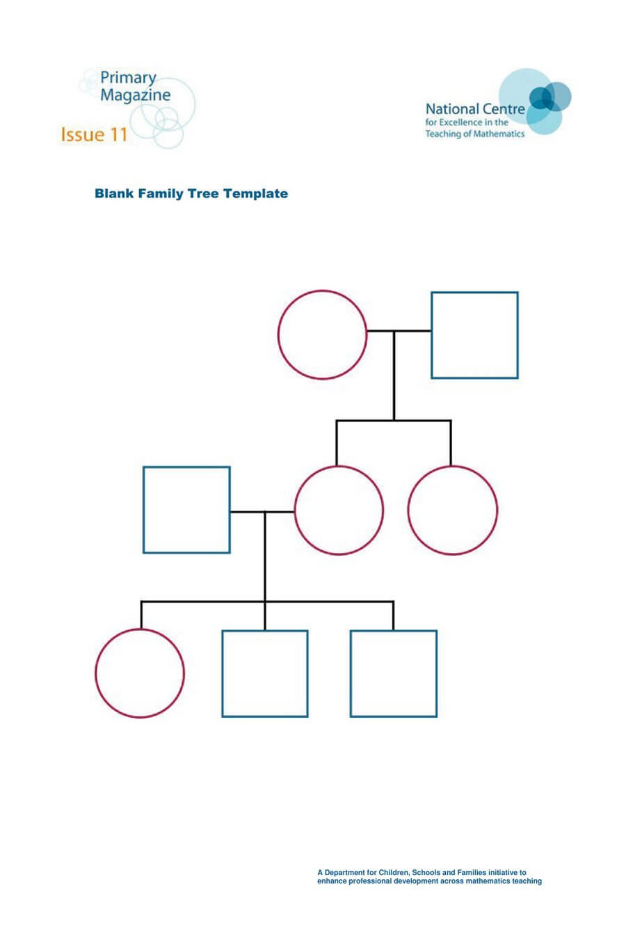 50+ Free Family Tree Templates (Word, Excel, Pdf) ᐅ Inside Blank Tree Diagram Template