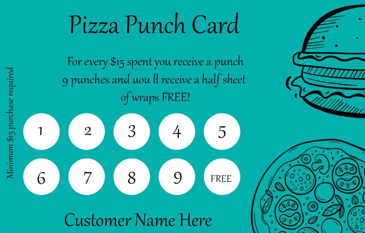 50+ Punch Card Templates – For Every Business (Boost Regarding Business Punch Card Template Free