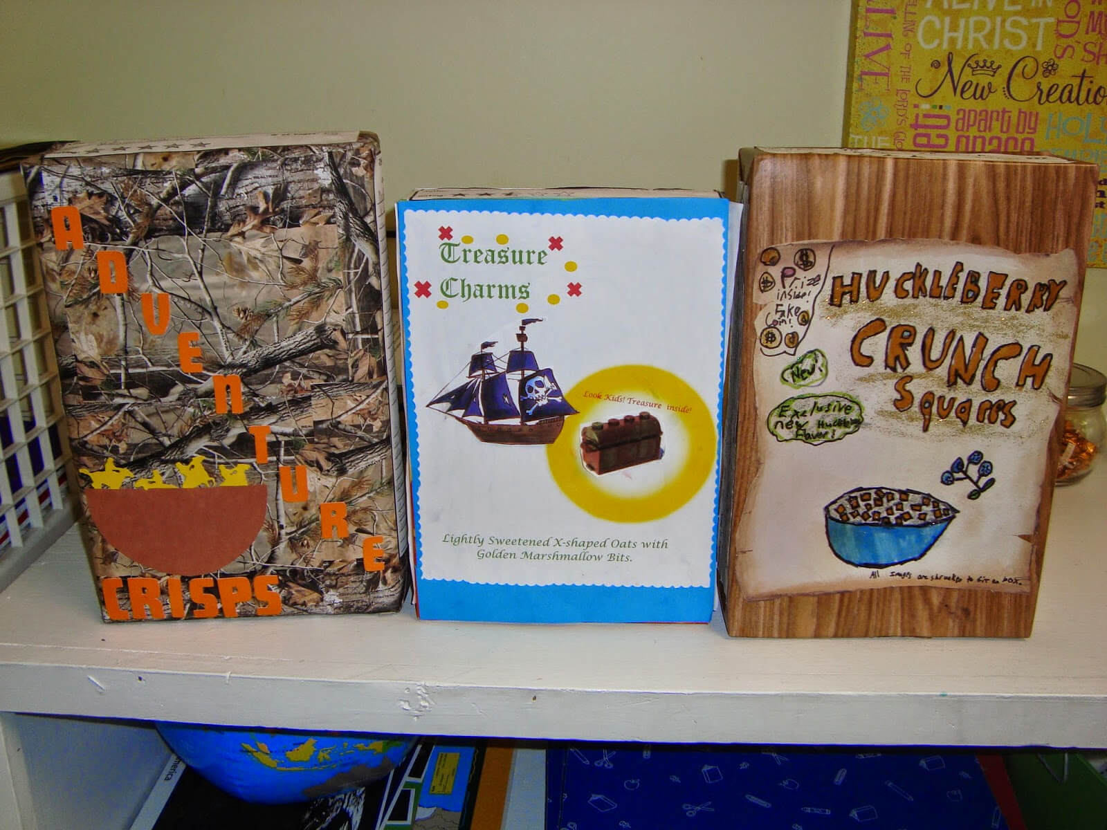 5Th And Fabulous: Cereal Box Book Reports 2014 Intended For Cereal Box Book Report Template