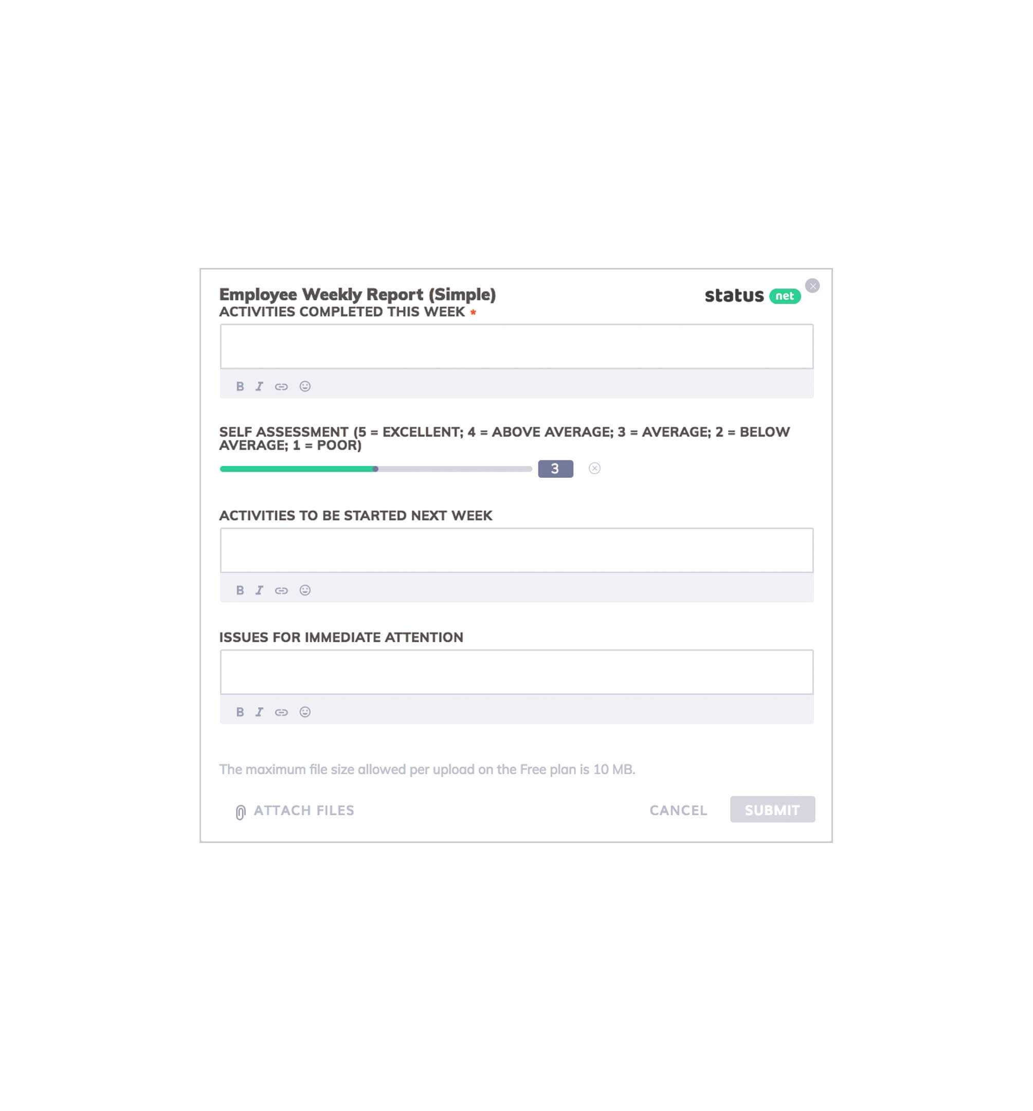 6 Awesome Weekly Status Report Templates | Free Download With Regard To Software Development Status Report Template