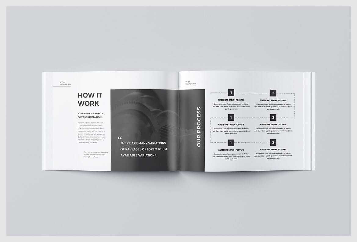 6 Panel Brochure Template For 6 Panel Brochure Template