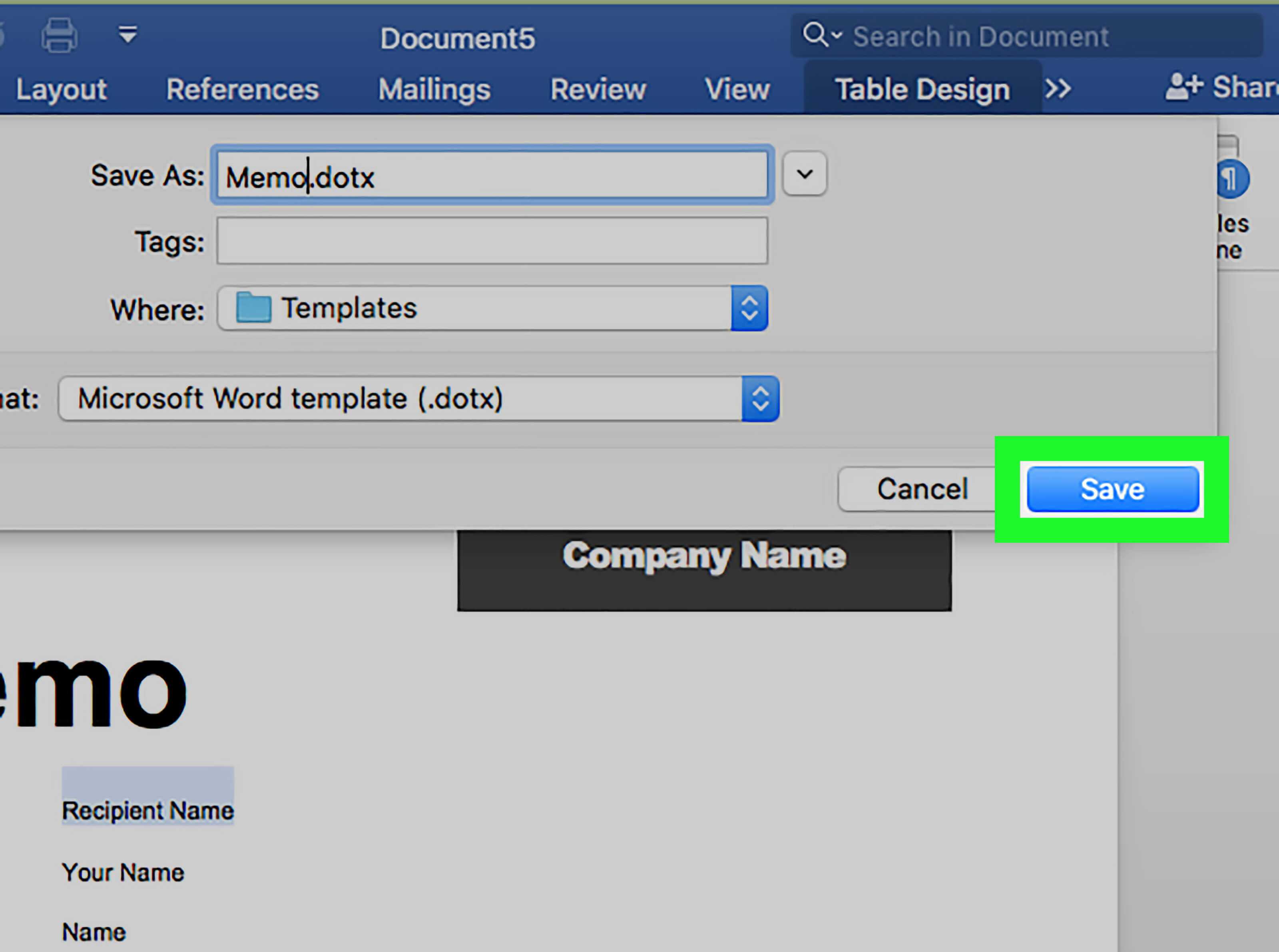 6 Ways To Use Document Templates In Microsoft Word – Wikihow With Regard To Personal Check Template Word 2003