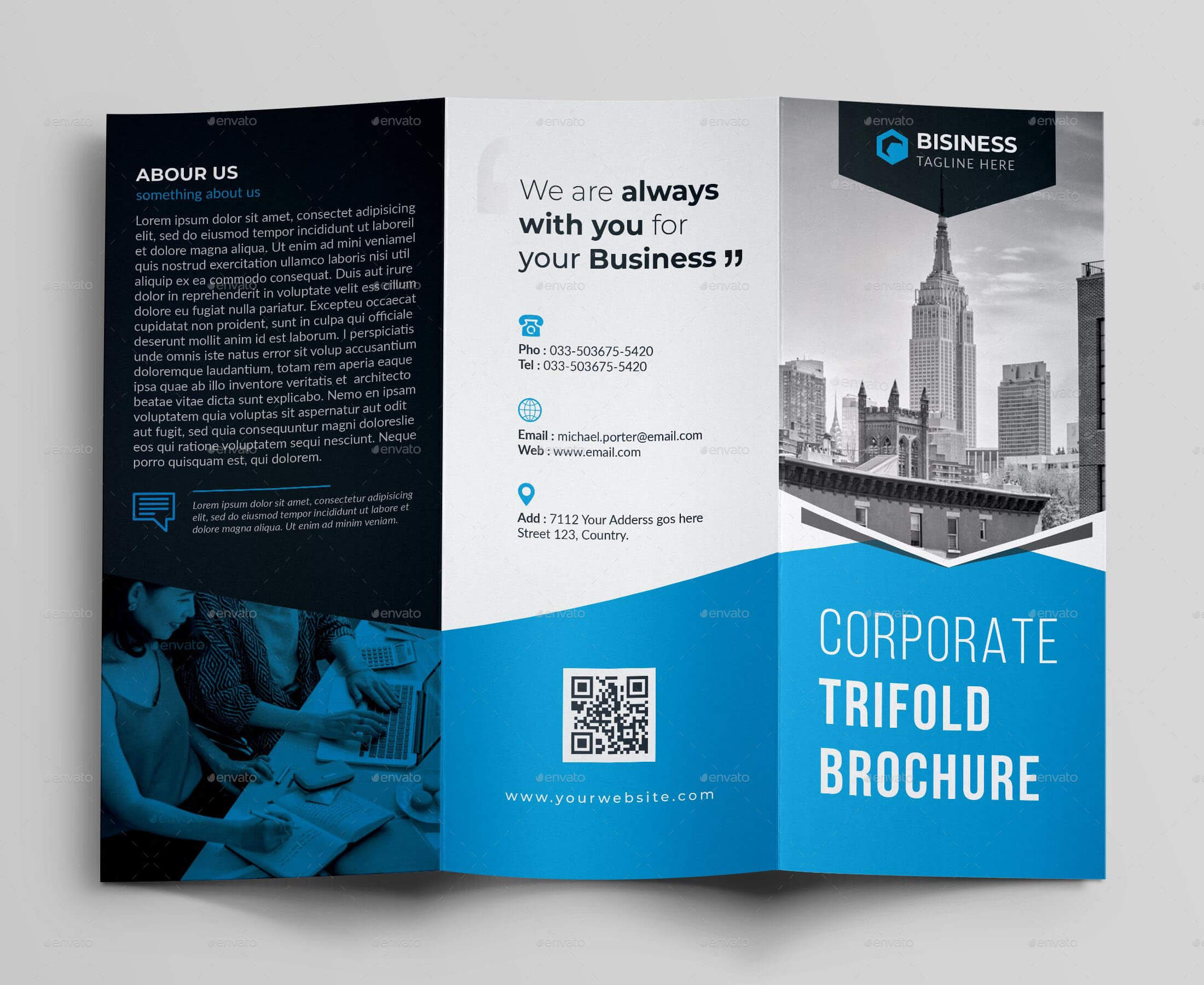 76+ Premium & Free Business Brochure Templates Psd To Throughout Architecture Brochure Templates Free Download
