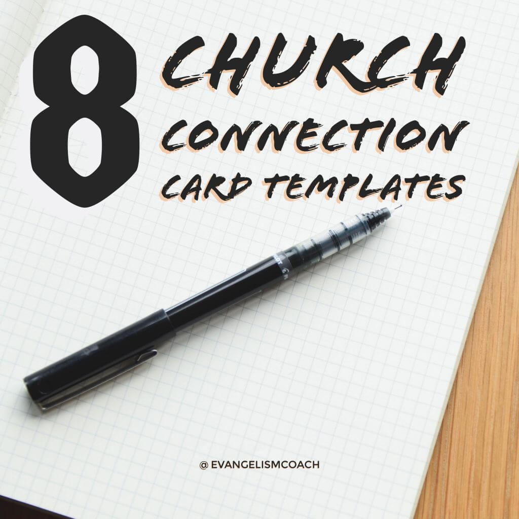 8 Church Connection Card Templates Regarding Church Visitor Card Template Word