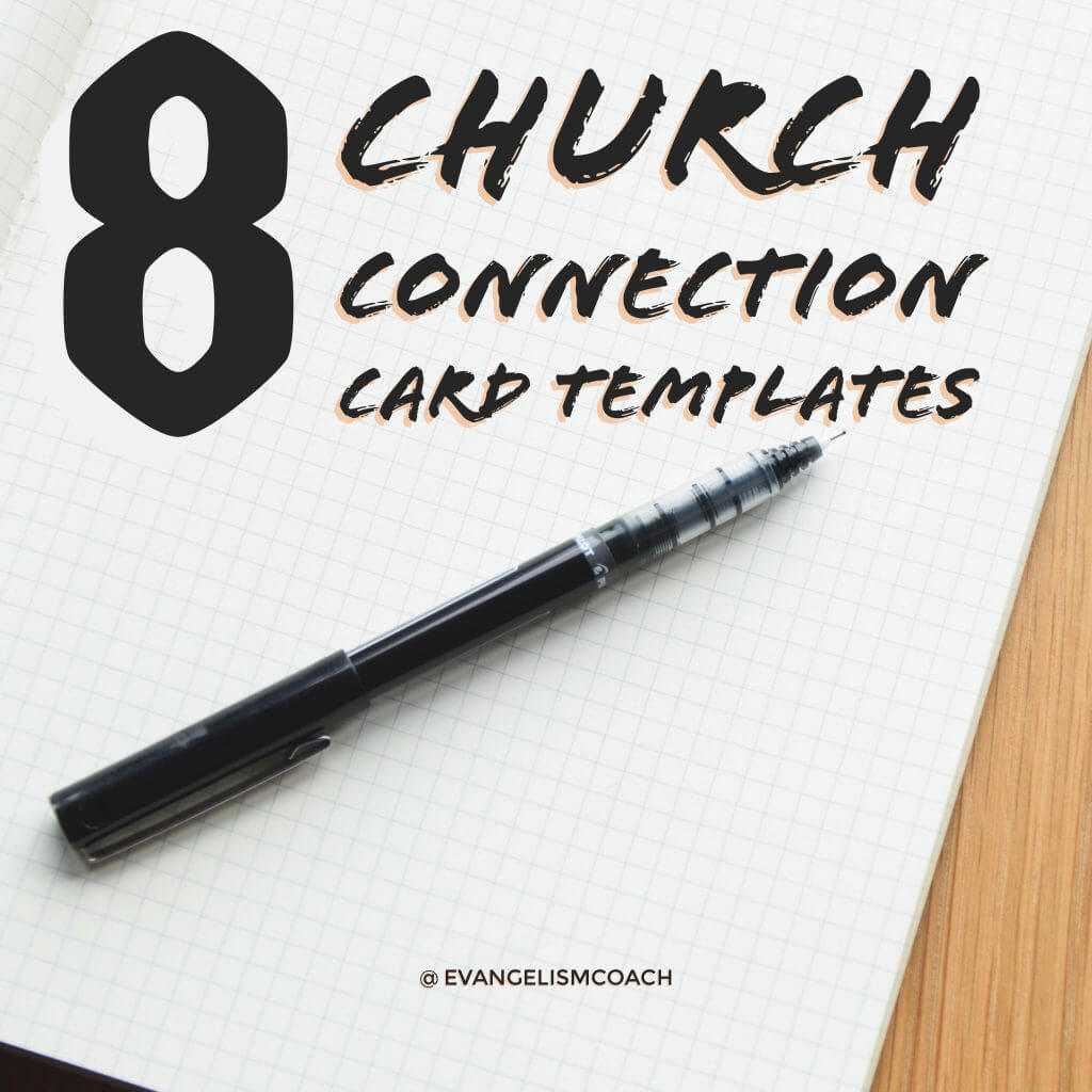 8 Church Connection Card Templates Regarding Church Visitor Card Template Word