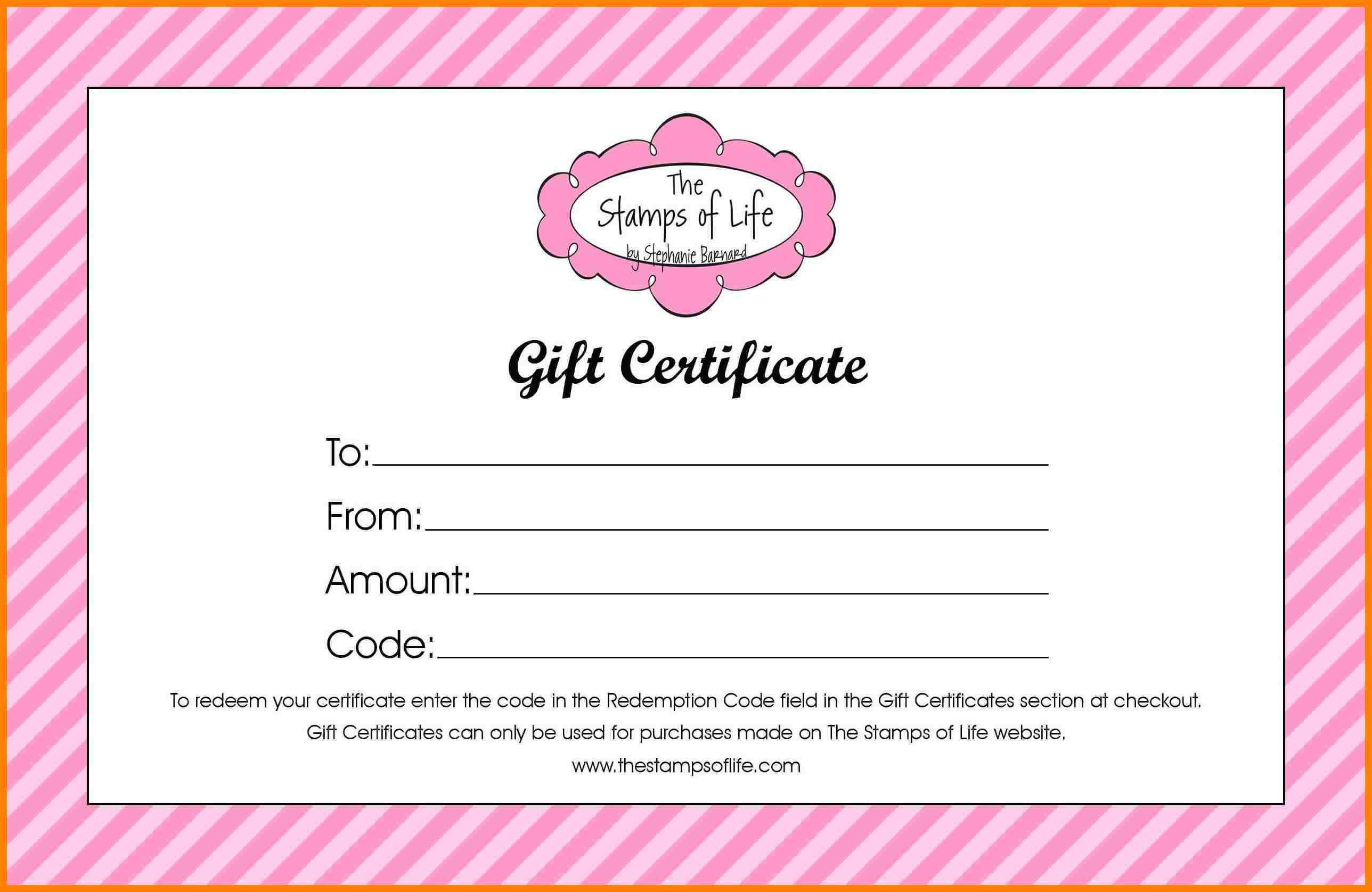 8+ Example Gift Voucher Template | Ismbauer Within Restaurant Gift Certificate Template