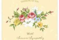 8 Free, Printable Condolence And Sympathy Cards pertaining to Sorry For Your Loss Card Template