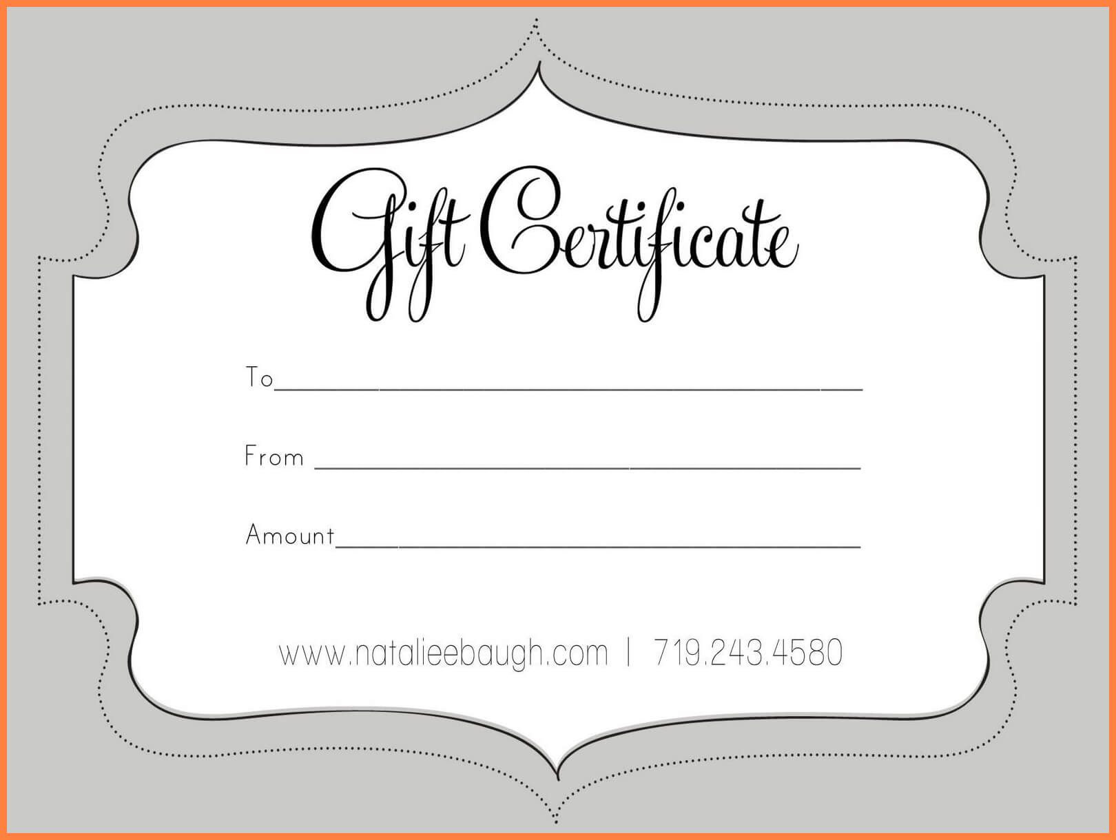 9+ Free Microsoft Word Gift Certificate Templates | Andrew Inside Microsoft Gift Certificate Template Free Word