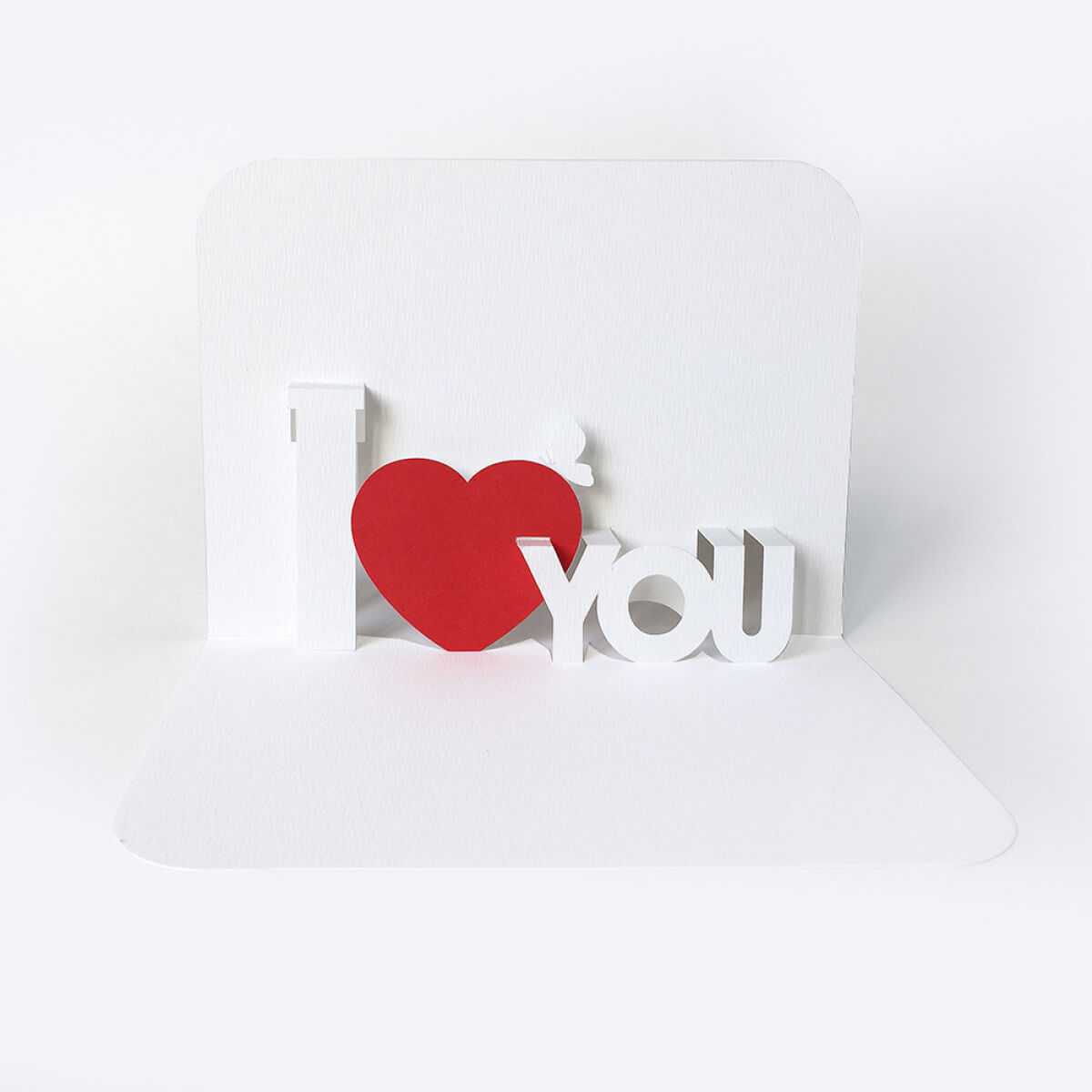 90 Deg Templates With I Love You Pop Up Card Template