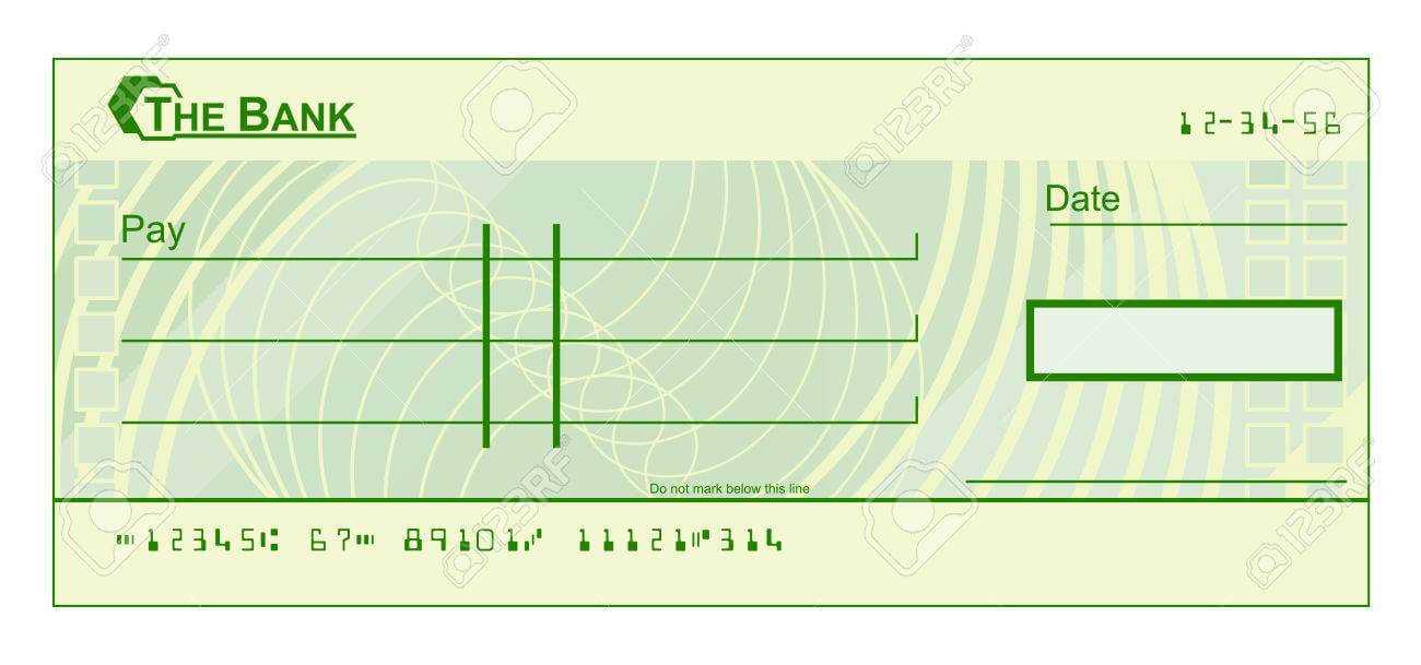 Blank Cheque Template Download Free