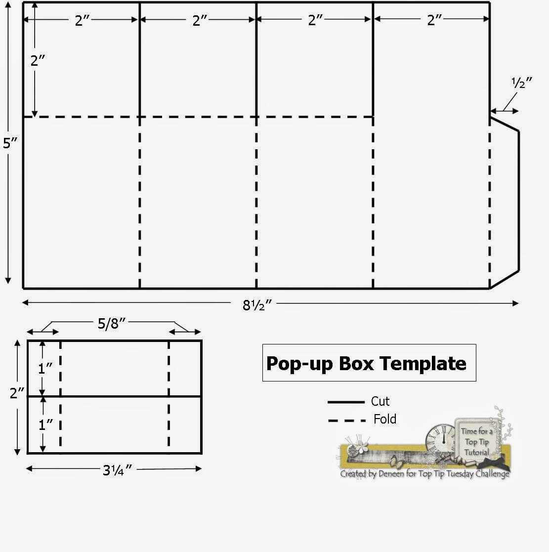 A Path Of Paper: Top Tip Tuesday Numbers Challenge And Pop Inside Fold Out Card Template