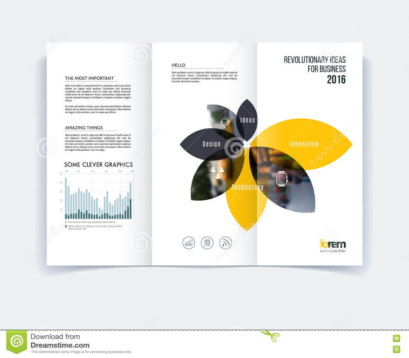 A4 Tri Fold Brochure Template Psd Free Download Templates In Inside Engineering Brochure Templates Free Download