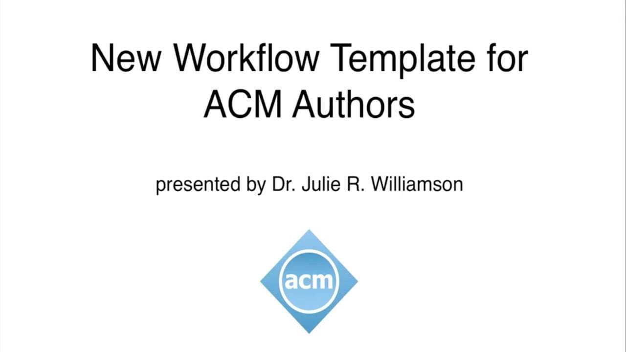 Acm Master Article Template Within Scientific Paper Template Word 2010