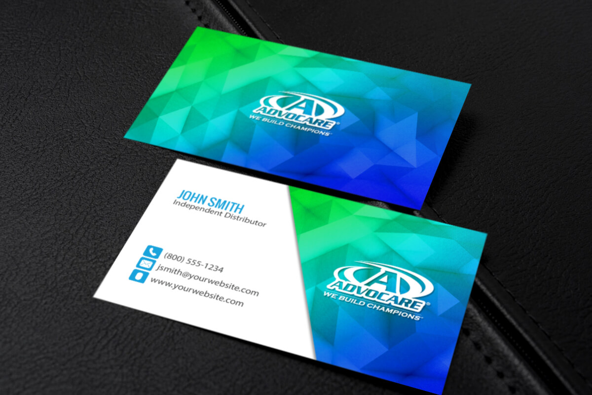Advocare Distributors Can Customize And Print New Business Throughout Advocare Business Card Template
