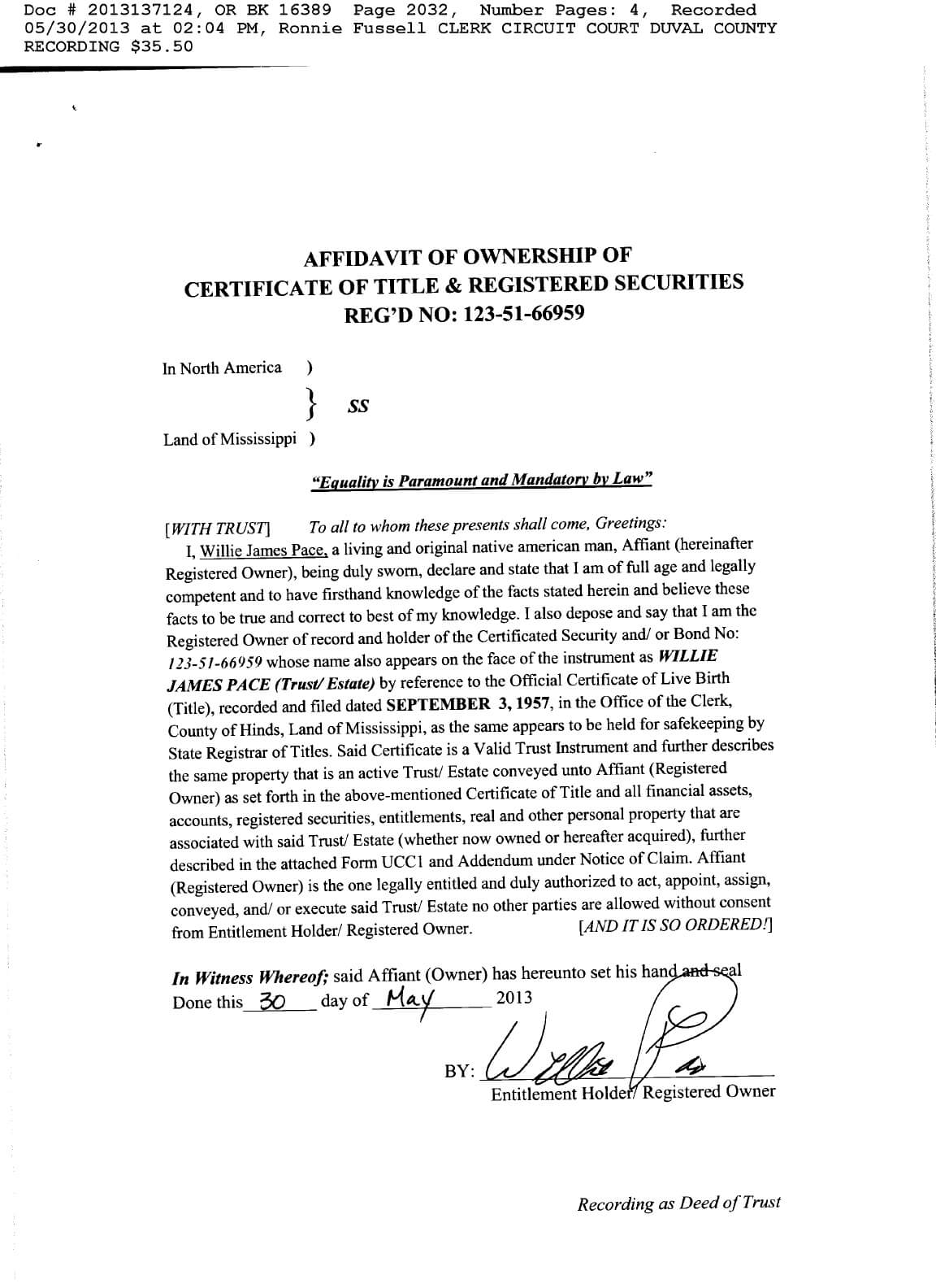 Affidavit Of Ownership Of Birth Certificate Throughout Certificate Of Ownership Template