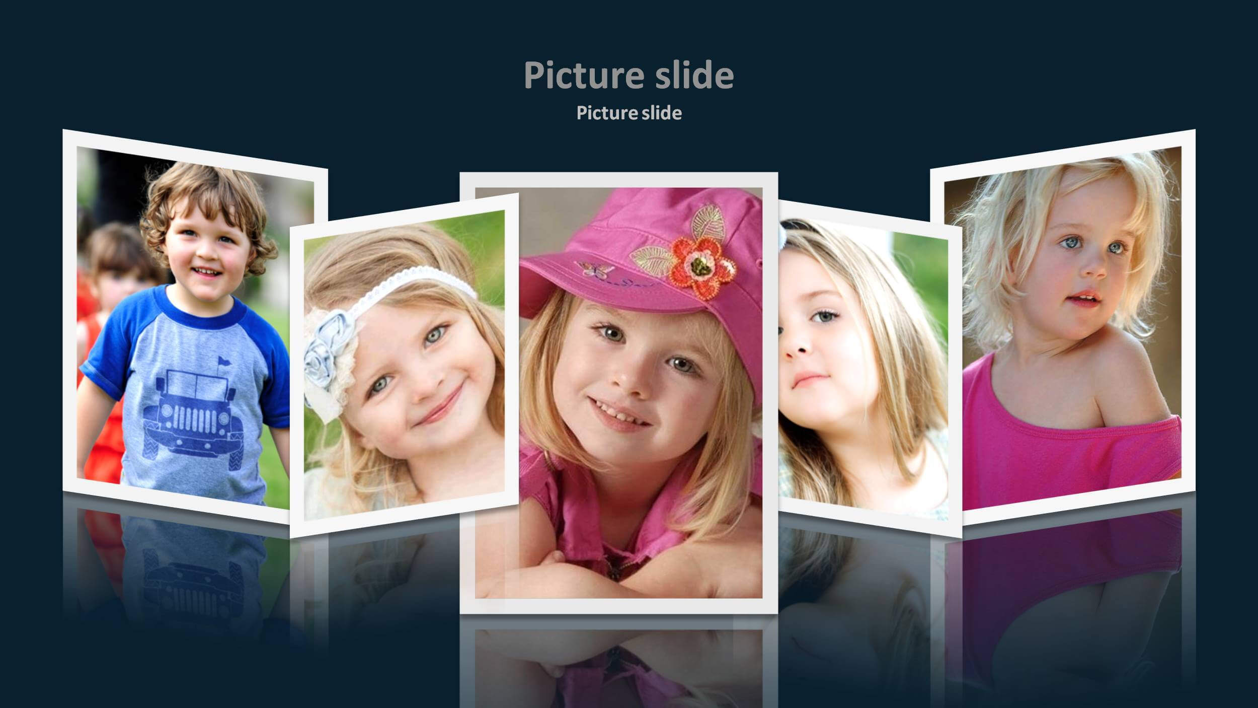 Album 2 Powerpoint Presentation Template With Regard To Powerpoint Photo Album Template
