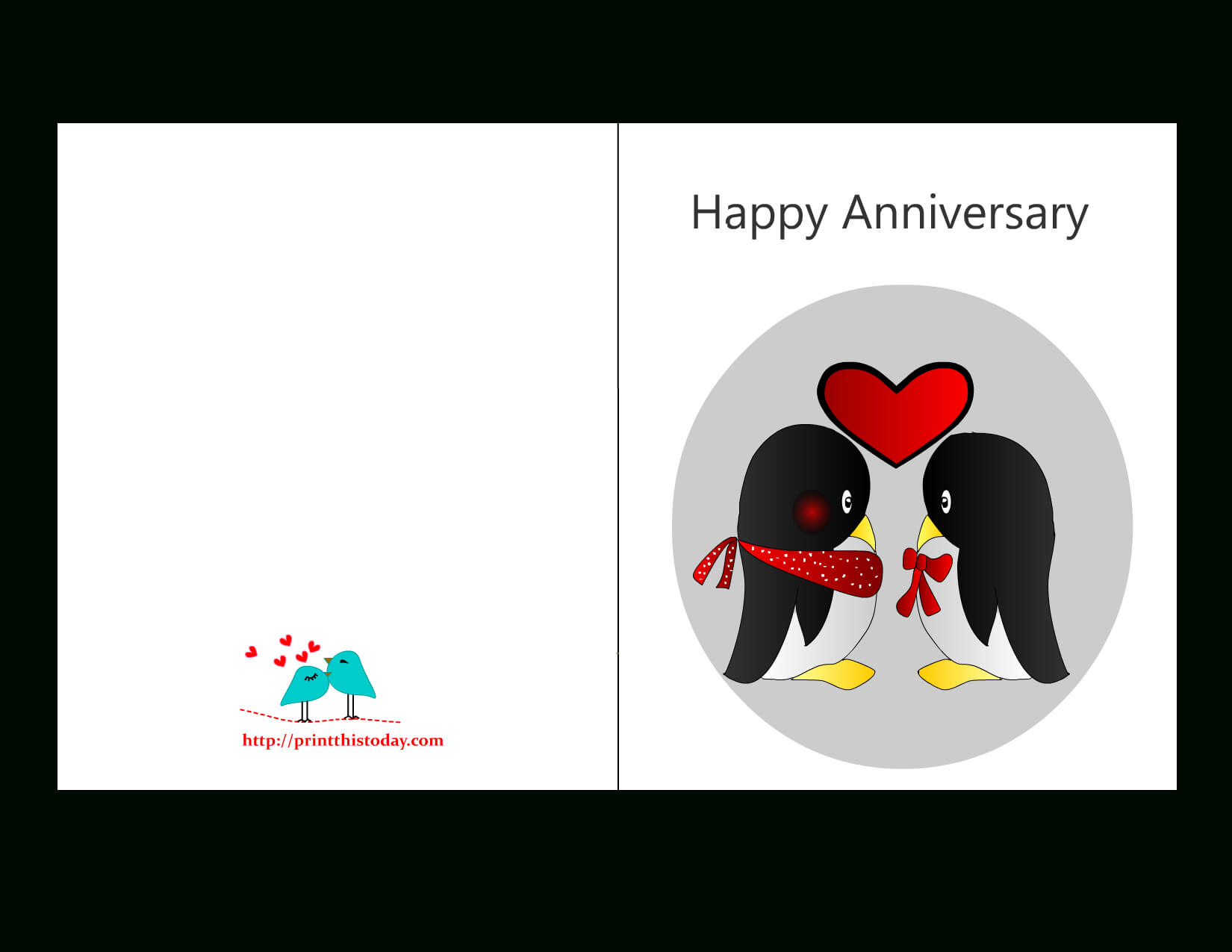 Anniversary Card Templates 12 Free – Anniversary Card In Anniversary Card Template Word