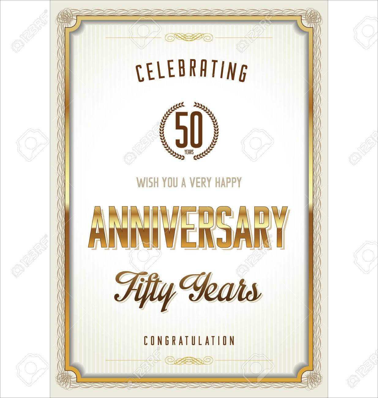 Anniversary Certificate Template Intended For Anniversary Certificate Template Free