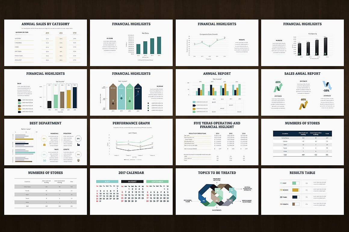 Annual Report Powerpoint Template Intended For Annual Report Ppt Template