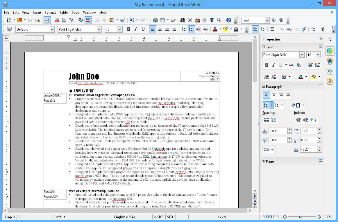 Apache Openoffice Writer Within Index Card Template Open Office