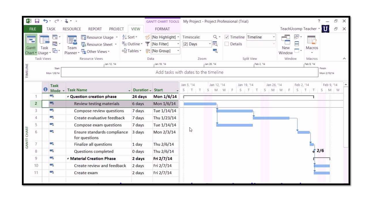 Assigning Work Resources To Tasks In Microsoft Project 2013 Pertaining To Ms Project 2013 Report Templates