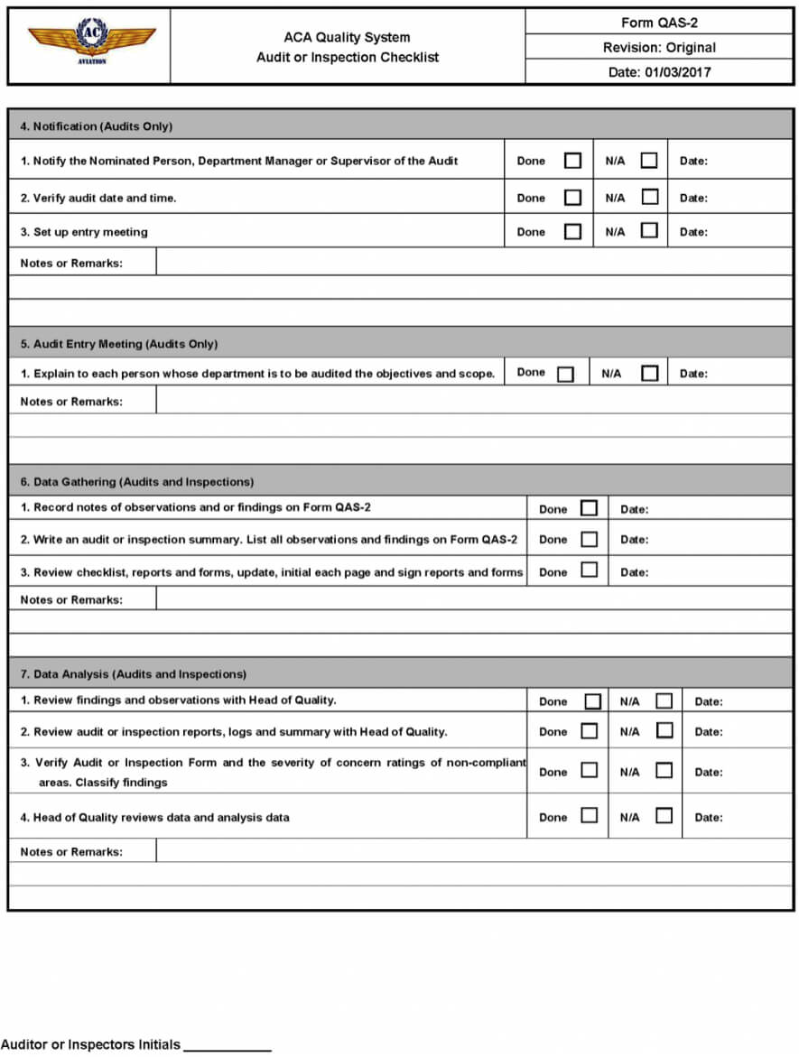 Audit Inspection Report Template With Gmp Audit Report Template