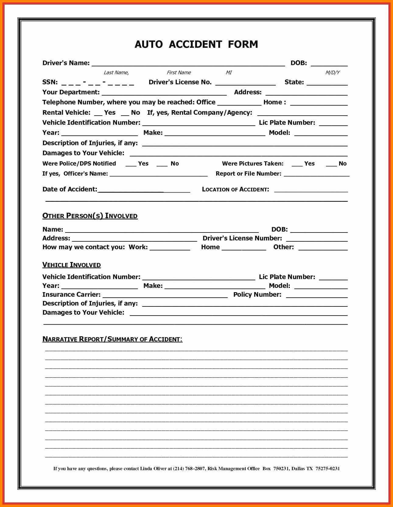 Auto Insurance Card Template Free Download