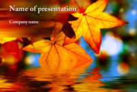 Autumn Powerpoint Template | Autumn Awesome | Powerpoint within Free Fall Powerpoint Templates