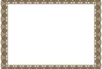 Award Certificate Border Pdf Template In Certificate Border in Award Certificate Border Template
