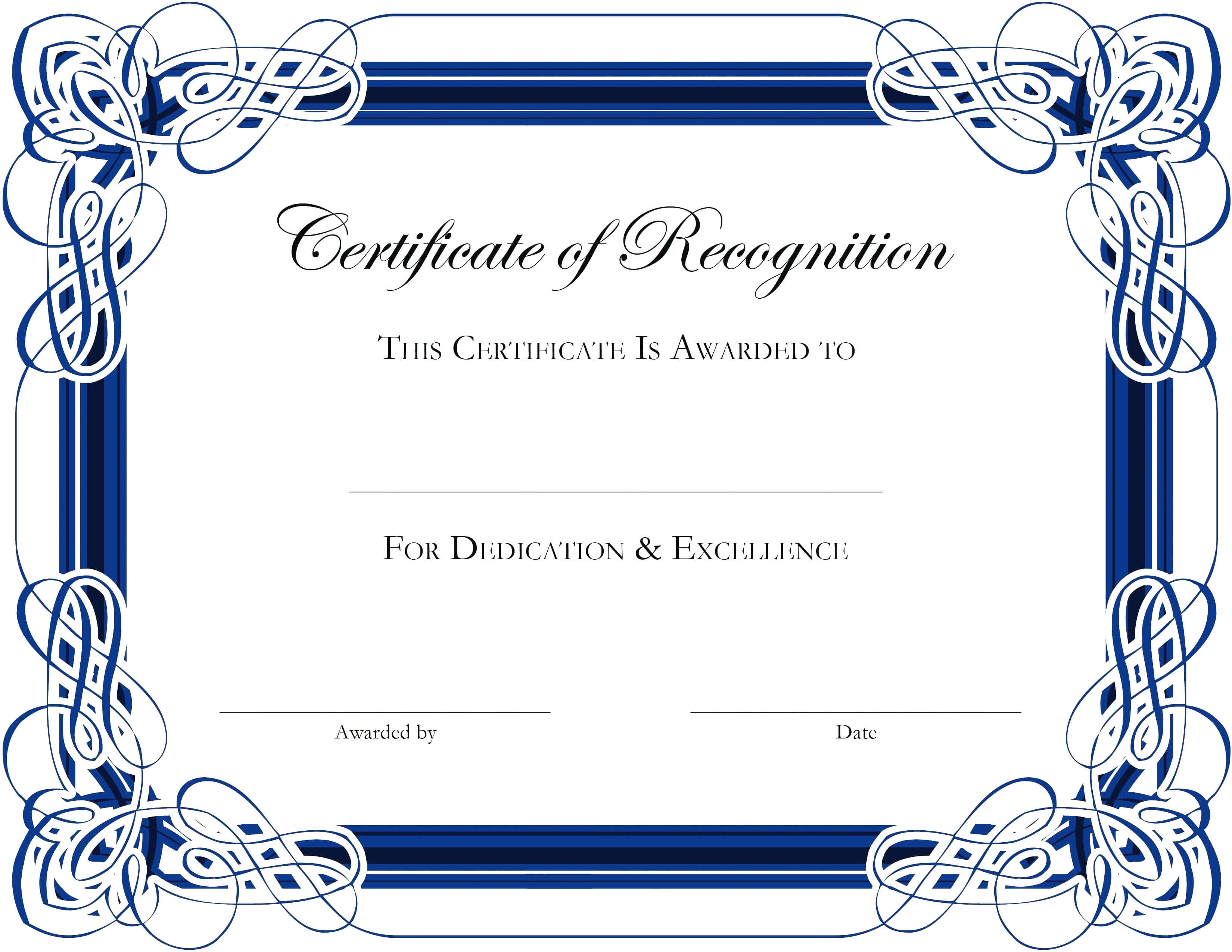 Award Certificate Templates Word 2007 - Atlantaauctionco Pertaining To Award Certificate Templates Word 2007