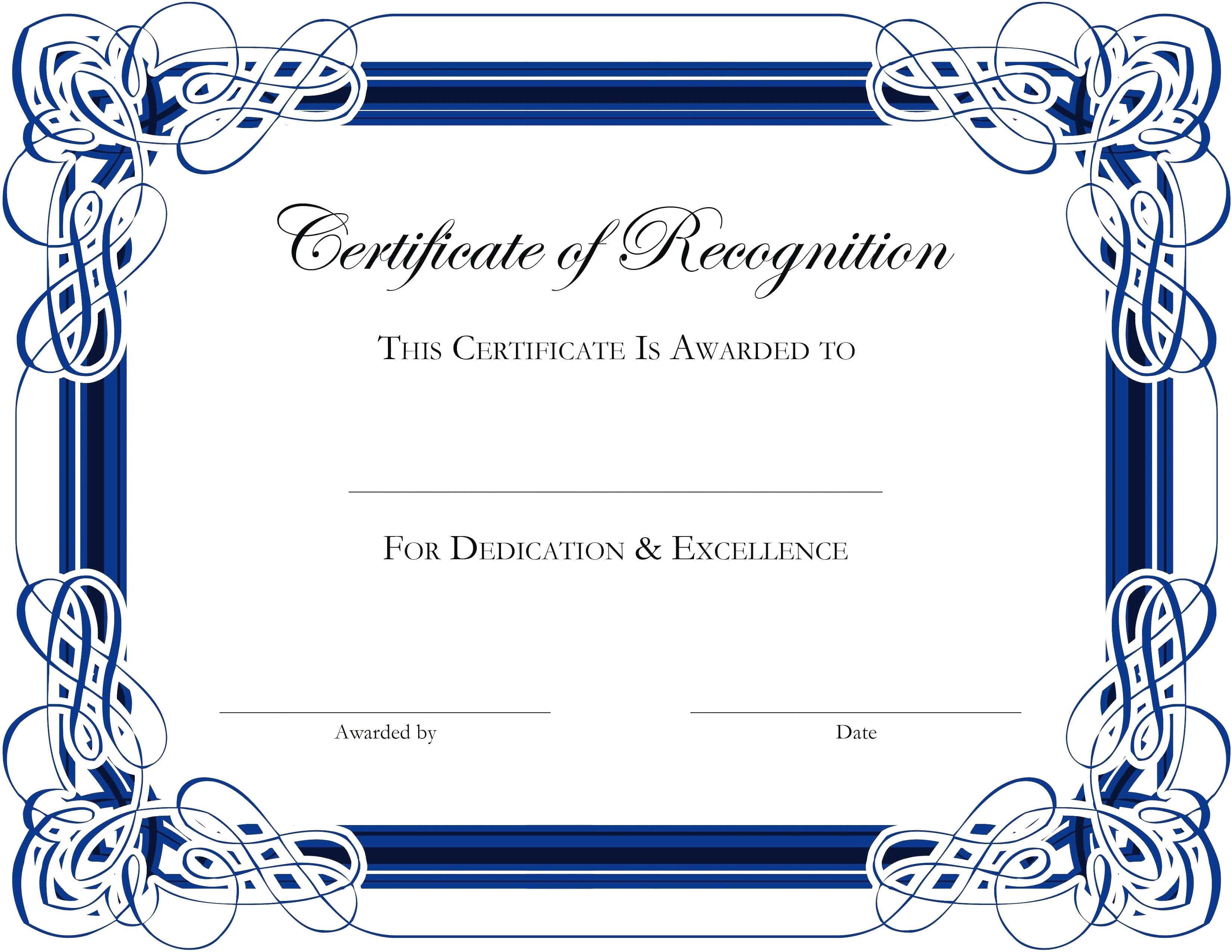 Award Certificate Templates Word 2007 – Atlantaauctionco Pertaining To Award Certificate Templates Word 2007