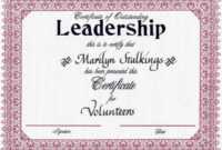 Award Certificates | Leadership Award Certificates | Cookie intended for Leadership Award Certificate Template