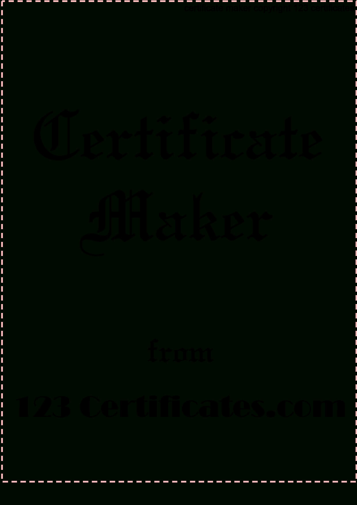 Awards For Teachers: Make Printable Certificates For Teachers With Regard To Teacher Of The Month Certificate Template