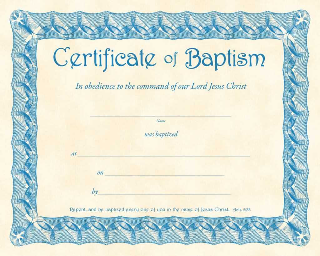 Baptism Certificate Template Publisher Download Christening Throughout Baptism Certificate Template Download