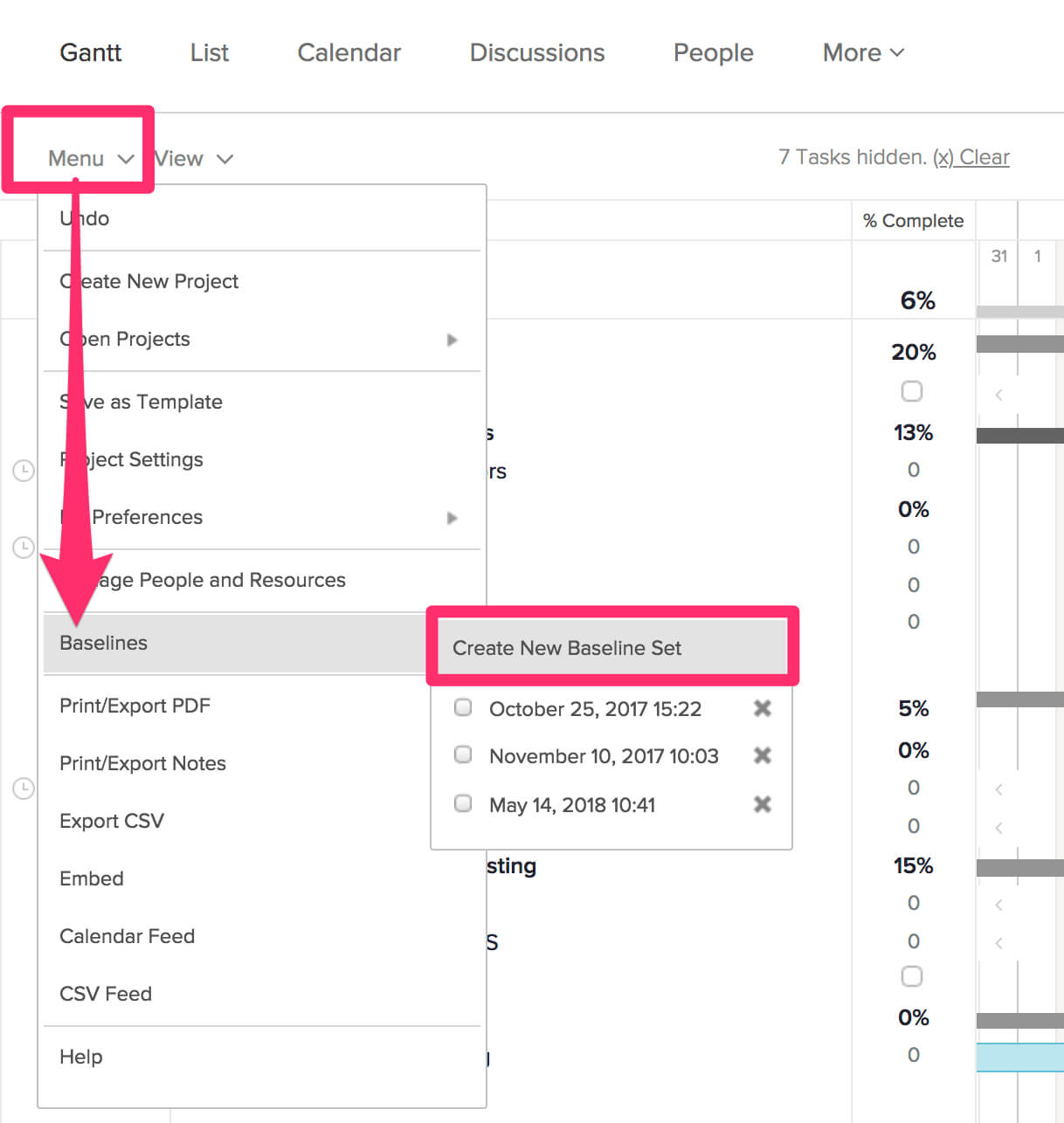 Baselines (Planned Vs. Actual Timeline) Intended For Baseline Report Template