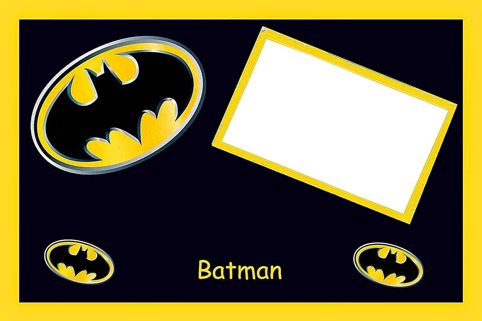 Batman Birthday: Free Printable Cards Or Invitations. – Oh For Batman Birthday Card Template