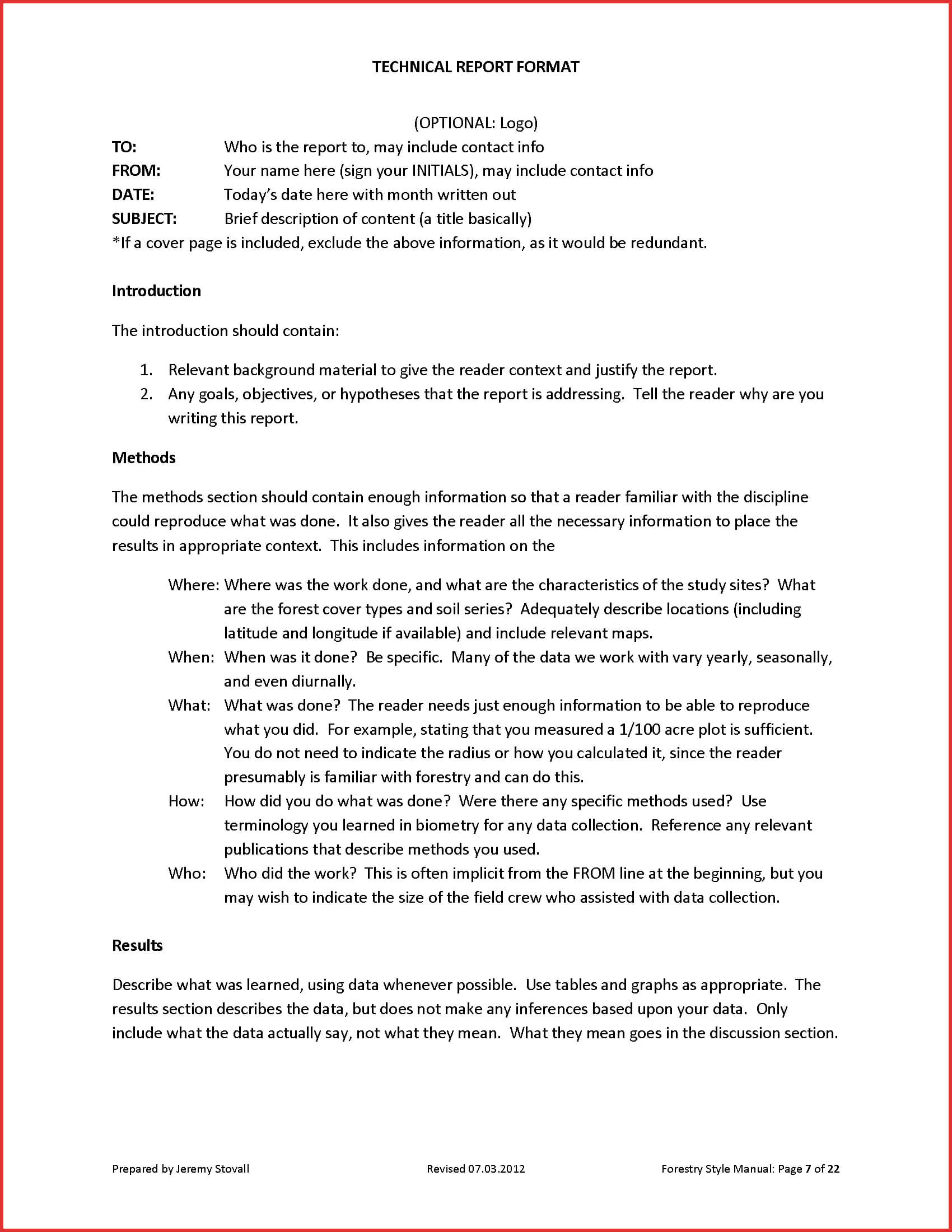 Beautiful A Report Template | Job Latter Within What Is A Report Template