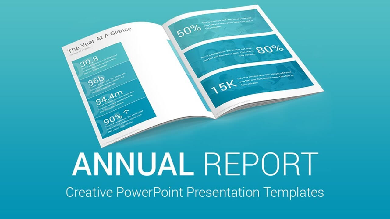 Best Annual Report Powerpoint Presentation Templates Designs Pertaining To Hr Annual Report Template