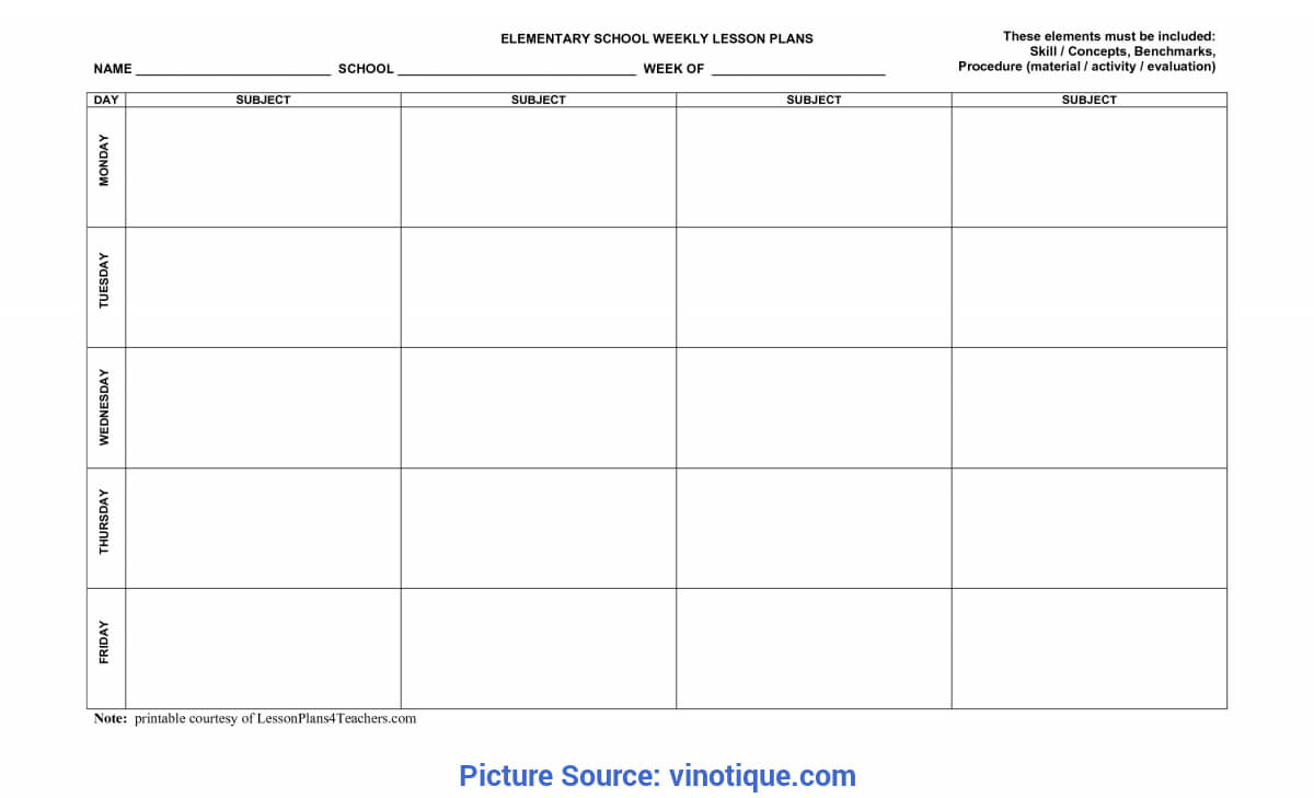 Best Lesson Plan Template Word Editable Best Photos Of Within Teacher Plan Book Template Word