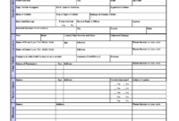 Best Photos Of Printable Accident Report Forms - Printable with regard to Motor Vehicle Accident Report Form Template