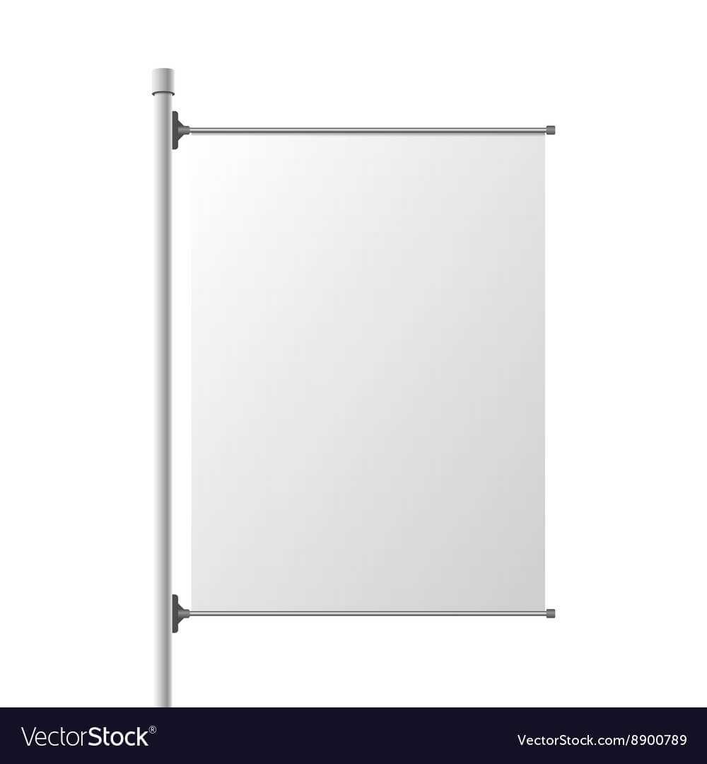 Big Street Banner Realistic Template With Regard To Street Banner Template